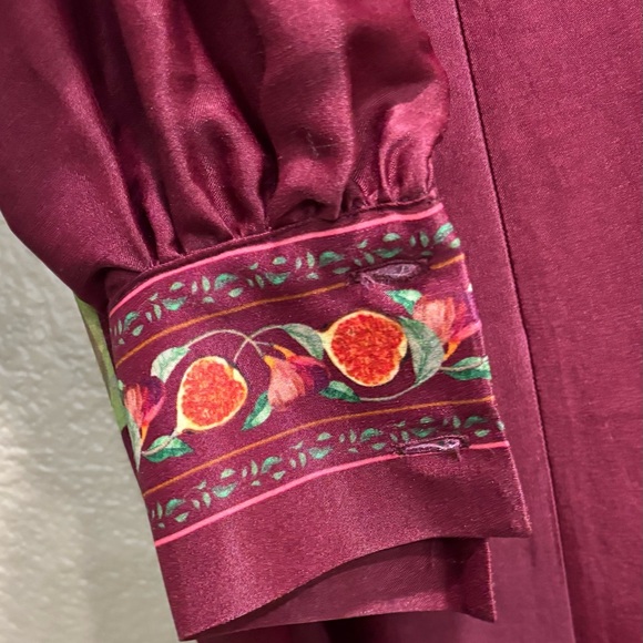 FARM RIO Floral Print Long Sleeve Dress size XXS - Picture 7 of 10